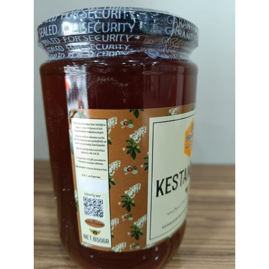 Kazdağları Kestane Balı 850 GR Cam Kavanoz Kazdağları Kestane Balı 850 GR Cam Kavanoz