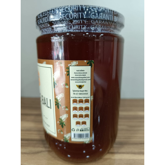 Kazdağları Kestane Balı 850 GR Cam Kavanoz Kazdağları Kestane Balı 850 GR Cam Kavanoz